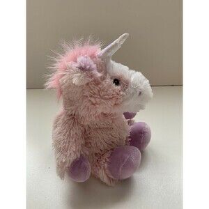 Intelex Warmies Microwavable French Lavender Scented Plush Jr Pink Unicorn 9"